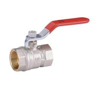 Syveco 515002 - Rubinetto a sfera in ottone, serie 515, PN16, 3 vie, 2 posizioni, BSP 1/4"