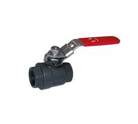 Syveco 705004 Serie 705 - Rubinetto a sfera, 2 pezzi, PN63, DIN, ATEX, 1/2" FF BSP in acciaio