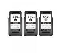 Sywchrf Sostituzione della cartuccia di inchiostro compatibile per PG540 CL541 PG540XL CL541XL funziona con MX375 MX395 MG3150 MG3250 MG3550 MG4250(3 Black)