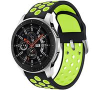 Syxinn Compatibile con 22mm Cinturino Galaxy Watch 46mm/Galaxy Watch 3 45mm Braccialetto Gear S3 Frontier/Classic Silicone Polso Band per Moto 360 2nd Gen 46mm