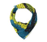 SyXIOP Animale Serpente Pelliccia Stampa Blu Verde Quadrato di Seta Testa di Capelli Sciarpa hijab elegantes Sciarpa leggera per le donne per l'inverno bufandas para mujer para frio