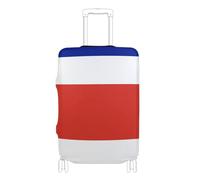 SyXIOP Bandiera Costa Rica Copertura elastica per bagagli Anti Graffio Baggage Protector Fit 18-32 Inch Bagagli, Bandiera Costa Rica, XL 29-32 in, Classico