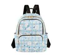 SyXIOP Blu Bianco Polar Bears 12.5 Pollice convertibile, moda laptop zaino moda borsa a tracolla per viaggi e lavoro, Orsi polari bianchi blu, S, Casual