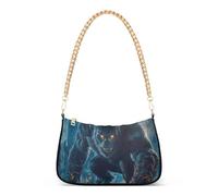 SyXIOP Blue King Kong alla moda in pelle borse a tracolla per le donne con multi tasche borse per l'autunno