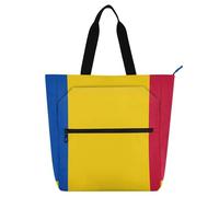 SyXIOP Borsa a tracolla per bambini e ragazze, con bandiera moldava, facile da pulire, con tasche con cerniera, per scuola, shopping, viaggi, mochilas para lectores