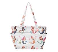 SyXIOP Borsa da viaggio da donna con motivo a sirene