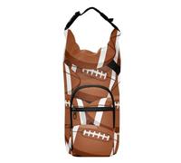 SyXIOP Borsa portabottiglie con design a tema calcio con tasca per telefono, versatile, piccola borsa a tracolla con portabottiglie da 50/60/91/1134 ml, per passeggiate quotidiane, escursioni e altre