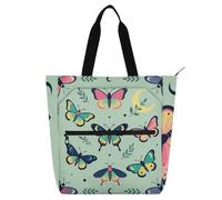 SyXIOP Borsa tote per libri per bambini, ragazzi e ragazze, estetica Cottagecore Celestial grande borsa per libri per bambini riutilizzabile borsa della spesa borsa per scuola e tempo di gioco para