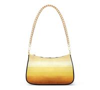 SyXIOP Borse a tracolla trapuntate alla moda di colore dorato scintillante per le donne con multi tasche borse a mano per le donne signore