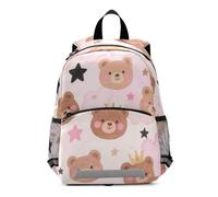 SyXIOP Cartoon Cute Brown Teddy Bear c zaino per bambini imbracatura con guinzaglio libri borsa per bultos elementare escolar para ni?as