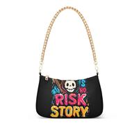SyXIOP Cartoon Graffiti Grim Reaper pacchetti alla moda per le donne cross body con multi tasche borse a mano per la festa della mamma