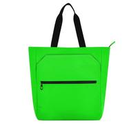 SyXIOP Chartreuse - Borsa tote per bambini, donne, uomini, design minimalista, borsa da spiaggia con cerniera, per scuola, shopping, viaggi, bolsos para guardar