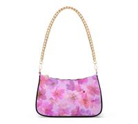 SyXIOP Cherry Blossoms Borsa a tracolla rosa alla moda per le donne a tracolla con multi tasche borse a mano per le donne che viaggiano