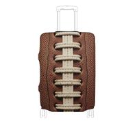 SyXIOP Copertura elastica per bagagli, con palla da rugby, accessorio da viaggio, adatto per bagagli da 45-81 cm, Sport palla da rugby, S 18-20 in, Classico