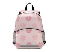 SyXIOP Cute Pink Paw Prints zaini per bambini scuola guinzaglio libri borsa per studenti mochilas escolares para ni?as de 5 a?os