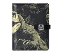SyXIOP Dinosauro Vintage Cartoon Style pelle foderato notebook diario delicato soggetto notebook college per diario 6.7x9.2