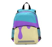 SyXIOP Drip Style Blu e Viola portare su zaini per bambini libri di sicurezza borsa per studente mochila para ni?as de 4 a?os