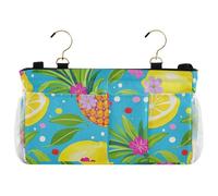 SyXIOP Elegante borsa da comodino con tasche organizer per letti a castello e ospedale, per camere da letto, dormitori, sponde letto