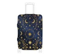 SyXIOP Estetica Scuro Academia Modello Elastico Extra Large Copertura Dei Bagagli Antigraffio Copertura Elastica Della Copertura Dei Bagagli Misura 18-32 Pollici Bagagli, Modello Accademia Estetica