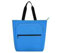 SyXIOP Libri Totes Borsa Libro per Bambini Donne Uomini, Blu Resistente all'acqua Biblioteca Book Bag con Cerniera per la Scuola Shopping Viaggi bolsa para llevar