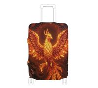 SyXIOP Mythical Fire Phoenix Copertura elastica per bagagli, lavabile, accessorio da viaggio, adatto per bagagli da 45-81 cm, Mitica Fenice del Fuoco, XL 29-32 in, Classico