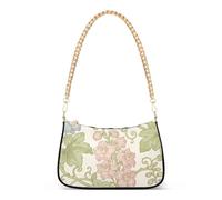 SyXIOP Rosa Blu Floreale William Morris Pattern trendy borse a tracolla per le donne con multi tasche borse per viaggiare