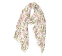 SyXIOP Sciarpa da donna oversize in stile retrò con gigli William Morris, alla moda, alla moda, per il freddo, 94 x 188 cm, da donna, invernale/autunno