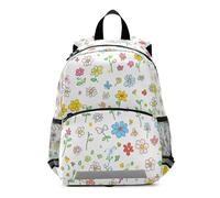 SyXIOP Semplice Estate Little Bloom zaino per ragazze bambini 8 anni petto clip libri borsa per 5 anni mochilas escolares para ni?os de 5 a?os