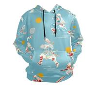 SyXIOP Ukiyo-e-style Giapponese Sport Steel Space Pullover Felpa con cappuccio per uomo Pullover Mens Felpe con cappuccio Fashionista Abiti invernali, Ukiyo-e-style giapponese Sport Acciaio Spazio, S