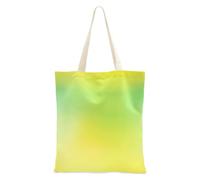 SyXIOP Verde chiaro e giallo Gradiente Colore Canvas Tote Bulk con manici Tote Bag Canvas Shopping Bags Per la spesa per Amico Bolsa de lona