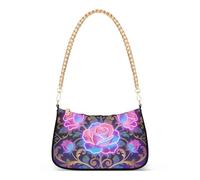 SyXIOP William Morris Neon Roses borsa a tracolla alla moda con multi tasche borse da viaggio