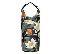 SyXIOP William Morris Wild Floral Bottiglia d'acqua Sling durevole Piccola borsa a tracolla con porta bottiglia d'acqua 20/24/32/4 once per adulti bambini passeggiate escursionismo campeggio viaggi