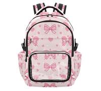 SyXIOP Zaino trasparente per la scuola in PVC trasparente con scomparto per laptop per eventi sportivi festival, età 7-18 anni mochilas de ninas para escuela