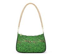 SyXIOP Zebre verdi modello trendy donne borse a tracolla con multi tasche borse da donna per il viaggio
