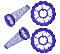 Syxtidy Confezione da 2 filtri di ricambio Hepa Post & kit di pre-filtro lavabile per Dyson DC50, Animal e Multi Floor aspirapolvere completo, ricambio # 965081-01 e 965080-01