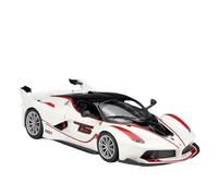 SYYANFEI Modellino Realistico Auto 1:24 Per Ferrari FXX K Modello Auto Sportiva Lega PressofusoMetallo Modello Auto Corsa Modello Collezione Giocattolo Adulti Giocattolo(White)