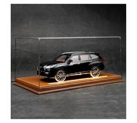 SYYANFEI Modellino Realistico Auto 1:24 Per Toyota Highlander Modello Di Auto Pressofuso In Lega Hobby Collezione Regalo Decorativo Giocattolo(Nero)