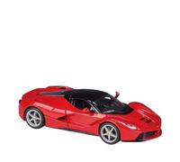 SYYANFEI Modellino Realistico Auto 1:32 Per Ferrari LaFerrari Modello Auto Sportiva In Lega Diecast In Metallo Veicoli Modello Auto Simulazione Suono E Giocattoli Giocattolo(Rosso)