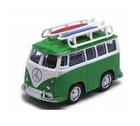 SYYANFEI Modellino Realistico Auto 1:43 Per Modellino Auto Metallo Pressofuso, Modello Autobus Viaggio Lega Modello Auto Collezione Per Hobby Regalo Per Ragazzi Giocattolo(verde)