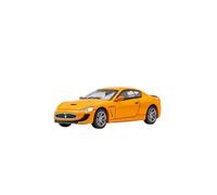 SYYANFEI Modellino Realistico Auto 1/64 per GranTurismo Modello Auto Sportiva Auto d'Epoca Creatività Illimitata Giocattolo(Yellow)