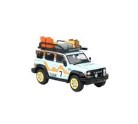 SYYANFEI Modellino Realistico Auto 1:64 Per La Grande Muraglia SUV Jeep Serbatoio 300 Serie Fuoristrada LegaAlbero Compressione Modello Per Giocattoli Collezione Giocattolo(verde)