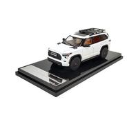 SYYANFEI Modellino Realistico Auto 1:64 Per La Toyota Sequoia Di Terza Generazione XK80 SUV Modello In Lega Da Collezione, Esposizione Statica Giocattolo(White)