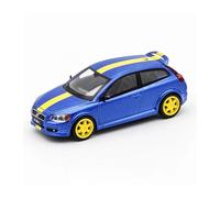 SYYANFEI Modellino Realistico Auto Idee illimitate per veicoli in miniatura in lega Volvo C30 in scala 1/64 Giocattolo(Blue 1)