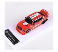 SYYANFEI Modellino Realistico Auto Modellino In Lega Di Metallo Per Veicoli Mini Racers 190E W201 Scala 1:64 Edizione Da Collezione Giocattolo(Rosso)