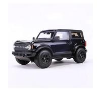 SYYANFEI Modellino Realistico Auto Modello Auto Giocattolo Lega Ford Bronco Wildtrak 2021 Scala 1:18 Con Base Per Appassionati Giocattoli Regali Da Collezione Giocattolo(Nero)