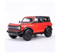 SYYANFEI Modellino Realistico Auto Modello Auto Giocattolo Lega Ford Bronco Wildtrak 2021 Scala 1:18 Con Base Per Appassionati Giocattoli Regali Da Collezione Giocattolo(Rosso)