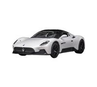 SYYANFEI Modellino Realistico Auto Simulazione Di Modelli Di Auto Da Corsa In Lega Maserati MC20 In Scala 1:32 Con Suono E Luci, Torna Al Gioco Hobby Giocattolo(White)