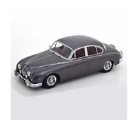 SYYANFEI Modellino Realistico Auto Veicolo Pressofuso In Lega Statica Classica Per Automobile Jaguar Daimler 250 V6 MKII 3.8 LHD Scala 1/18 Regalo Giocattolo(Gray)