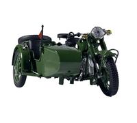SYYANFEI Modellino Realistico Moto Scala 1:10 Per Ural M72 Sidecar Motociclo Modello In Lega Pressofusa Veicoli Giocattolo Classico Casa Interni Hobby Regalo Ragazze Ragazzi