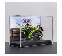 SYYANFEI Modellino Realistico Moto Scala 1:12 Per Kawasaki Ninja 400 Motocicletta Modello In Lega Auto Giocattoli Veicolo Da Esposizione Statica Regalo Souvenir Regalo Ragazze Ragazzi(Green-B)